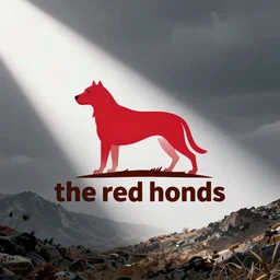 logo of a team named the red hounds