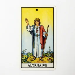 alternative tarot card, leaving much for the imagination to introspect