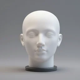 humans head in the lamp