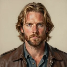 a beautiful artwork portrait of arthur morgan by Cedric Peyravernay featured on artstation