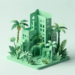 building, jungle jungle jungle jungle jungle jungle, kirigami, dichromatism, paradox, volumetric light, insanely detailed and intricate, hypermaximalist, elegant, ornate, hyper realistic, super detailed, by remedios varo uranga