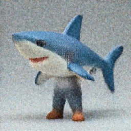 shark, a mini super dollfie of a shark, doll, detailed product photo