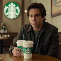 still images from the movie Starbucks