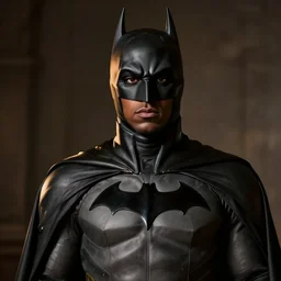 photo of 1800s black man dressed as Batman