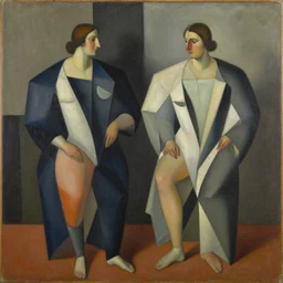 painting by wojciech siudmak and giacomo balla, oil on canvas