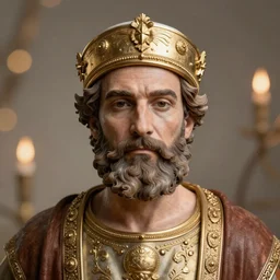 incredibly realistic, too detailed portrait of a caricature of the byzantine astronomer and pharmacist, centered portrait, octane render, bump mapping, global illumination, unreal engine 5, 8 k, bokeh, d & d digital art, mark ryden, rob gonsalves