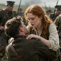 christopher lee stabbing a man in the back in the trenches of wwi