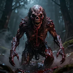 horror, ungodly monster, disgusting creature