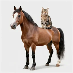 horse mutant with cat