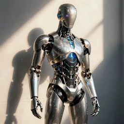 a cyborg in the style of bak karol