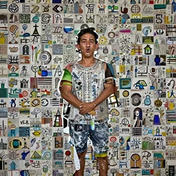 a portrait of a average argentinian person