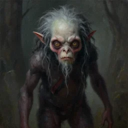 a creepy creature coming, very detailed, painting by tim bradstreet and michael whelan