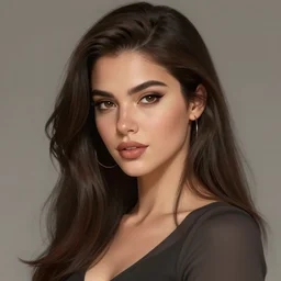 the most attractive woman, detailed digital art, trending on artstation