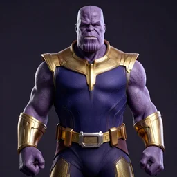 a still of Sam Hyde as Thanos, sigma male, rule of thirds, award winning photo, unreal engine, studio lighting, set in multiversal space symmetrical