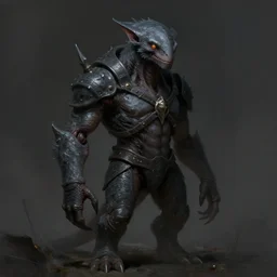 A portrait of a new humanoid creature, dark fantasy, digital painting