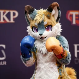 furries as politicians boxing