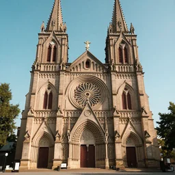 high quality picture of a church.