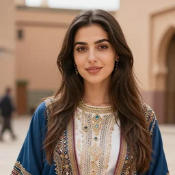 portrait beautiful girl from morocco 🇲🇦