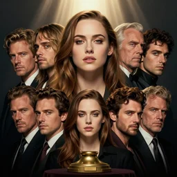 highly detailed portrait en buste of winona ryder kiera knightley, greg rutkowski, ilya kuvshinov, frank frazetta, tom bagshaw, tom whalen, global illumination, god rays