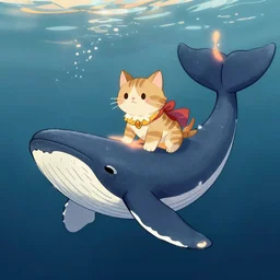 Half cat half whale