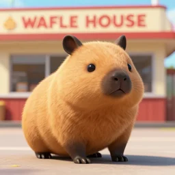chupacabra herd at the waffle house
