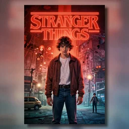 epic stranger things poster