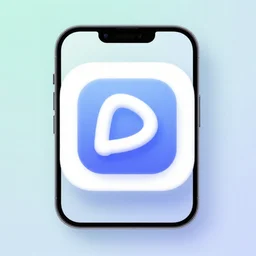app icon for an ai art mobile app