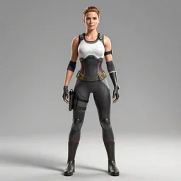 Miranda Lawson from mass effect 2. full shot.