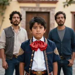 portrait of a magical mexican boy in zacatecas mexico by agostino arrivabene and tom bagshaw and manuel sanjulian