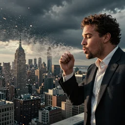Sam darnold blowing up a city
