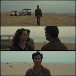 still frames from the movie trailer for the film adaptation of rendezvous with rama