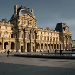 riots in the Louvre