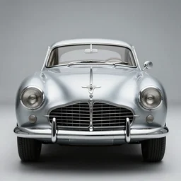 Photoshoot of 1950s car designed by H R Giger, XF IQ4, f/1.4, ISO 200, 1/160s, 8K, RAW, unedited, symmetrical balance, in-frame