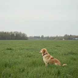 the lonely dog by jakub gazmercik