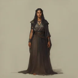 side shot centered painted portrait of maya ali wind sorcerer by florian herold and anato finnstark, matte painting concept art behance hd artstation by valentina remenar, dominik mayer, pablo hurtado de mendoza, ilya kuvshinov, guillaume normand, airi pan, yuming li