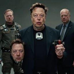 4 k film still, elon musk as iceman, 2 6 mm