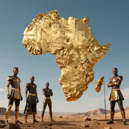 africa wakanda style panorama 8 k