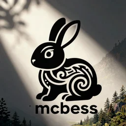 intricate crazy rabbit vector logo, bold lines, smooth curves, negative space is mandatory, svg, mcbess, behance, devianart, artstation, dribble, creary, ello, cgsociety, drawcrowd, pixiv, concept art world, our art corner, newgrounds, doodle addicts, penup