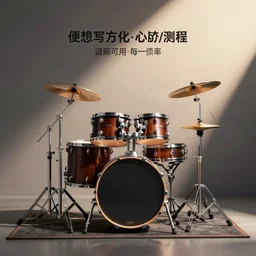 a technical diagram representing the ideal way to mic a drum kit,