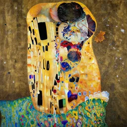 intricate detailed color smashing fluid oil paint and acrylic paint, autumn leaf headdress, melting wax, mycelia, abstract impressionism, ruan jia, fantasy, hyper detailed, concept art, by gustav klimt and cy twombly and irakli nadar
