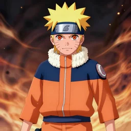 naruto. epic portrait, digital art, trancing on artstation, high quality.
