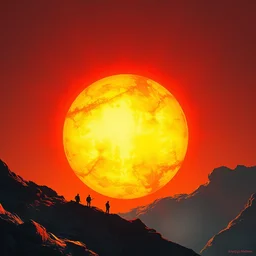 the sun. highly detailed, digital painting, watercolor, soviet realism, engraving, artstation, concept art, smooth, sharp focus, vivid grunge, manga, illustration, unreal engine 5, 8 k, art by kilian eng and kuvshinov and malevich and mucha