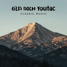nigh on bald mountain, classic music album cover, trending artstations, oh and here's the fact, that communists was joyfully about this composition, this album is rare and costs 1 5 0 0 $