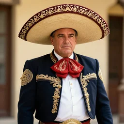 dexter morgan in mexican attire, photo quality