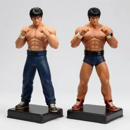 bookends in the style of blanka from streetfighter. studio photograph.