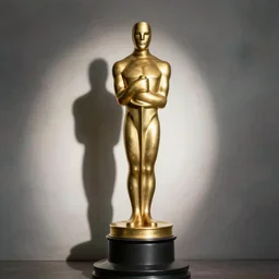 female Oscar statue, photo