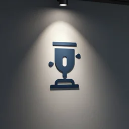 icon stylized minimalist logo design for psychology research lab, academic professional logo, intrusive thoughts, spotlight, symbolic, no text, cory loftis, behance hd by jesper ejsing, by rhads, victo ngai, ilya kuvshinov, flat design, professional branding, impact media lab