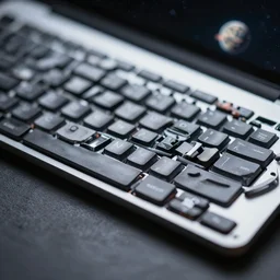 keyboard in space