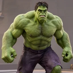 a still frame of nicholas cage as the hulk, from the 2 0 1 2 film the avengers