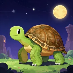 great a'tuin, discworld, turtle in outer space, digital art